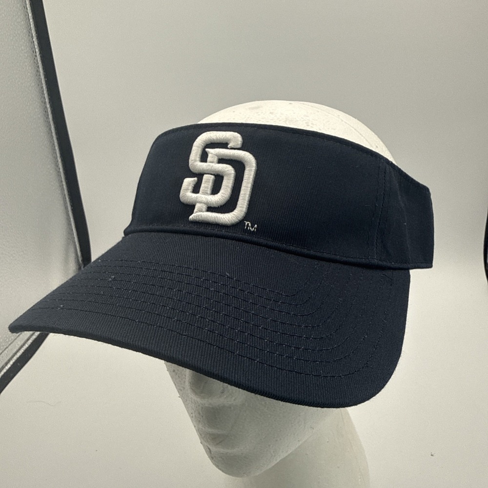 San Diego Padres MLB Blue Golf Sun Visor Hat Cap Adult Men's Adjustable Baseball